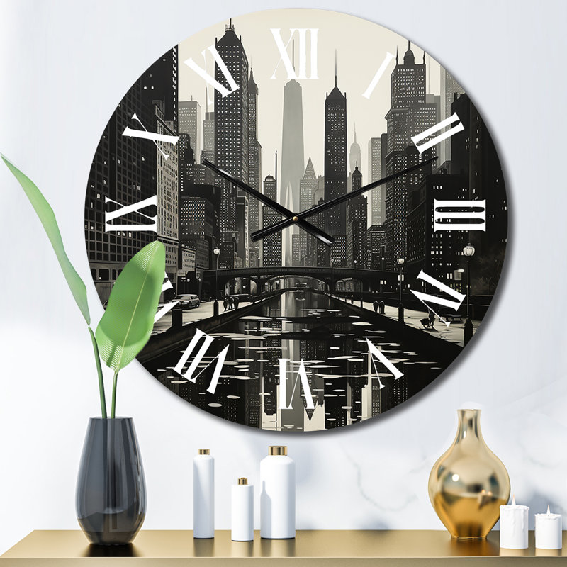 Dalbert - Horloge murale architecture, Petit