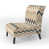 Beige/White Polyester Blend