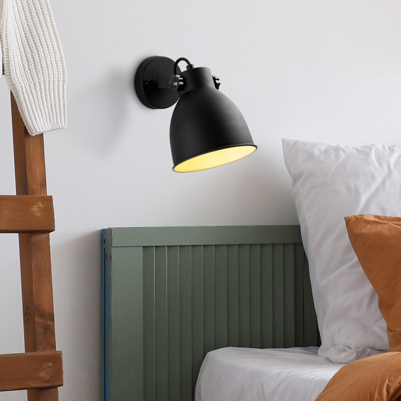 Lampe murale, Noir