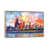 Natural Wood Floater Frame Canvas