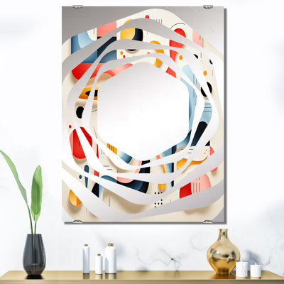 Minimalisme Form II - Miroir mural abstrait MIR137238