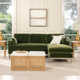 Pera 2 - Piece Upholstered Reversible Chaise Sectional 