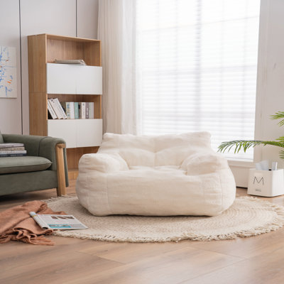 Fauteuil à billes en tissu