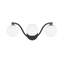 Éclairage pour meuble-lavabo Triple Globe Wave-1421596869