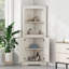 Armoire de coin beige pour pièce d'artisanat - Fournitures de magasin avec utilisation à long terme