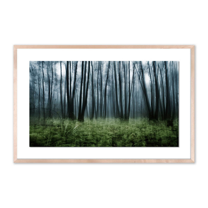Eerie Trees IV Print by Jakob Wagner, Natural, 26" H x 40" W x 2.5" D