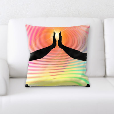 Coussin décoratif silhouette
