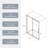 Premium 50"-54"W X 72"H Sliding Shower Door, Sliding Door, With 1/4" Tempered Glass-111795383