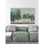 Paysage boisé - reproduction sur toile tendue-623215209