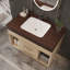 Ensemble de meuble-lavabo mural flottant 29,9 po
