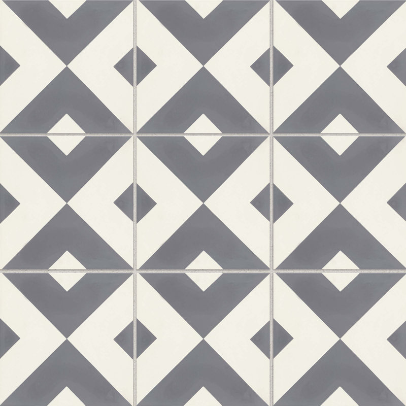 Remy 8 in. x 8 in. Glazed Tile, Frame