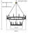 Adriana 20 - Light Steel Dimmable Wagon Wheel Chandelier-1348328432