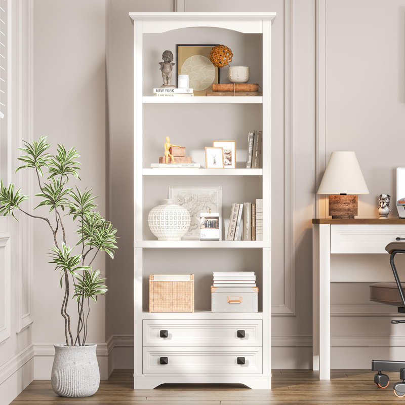 Bookcase And Bookshelf With Storage Drawers