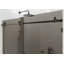 Equinox 56 - 60 in. x 60 in. Fully Frameless Gray Tinted Sliding Bathtub Door-828610933