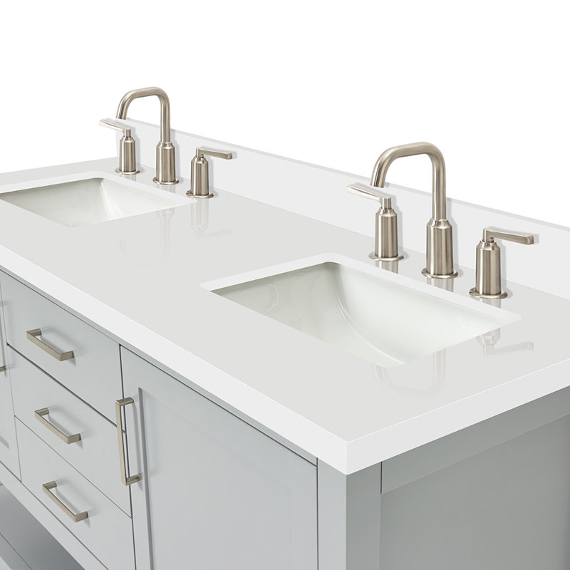 Bayhill Double Vanity, Gray