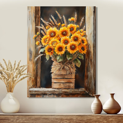 Dazey - Floral Canvas Wall Art