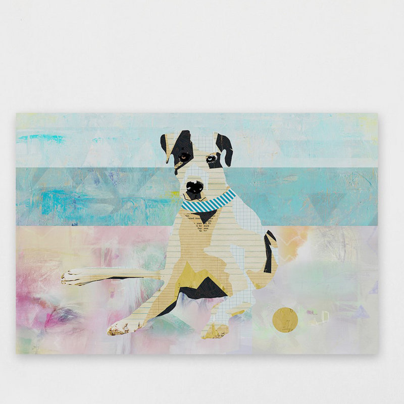«Aloha» par Claudia Schoen, reproduction d'art graphique sur toile, 20 po x 30 p