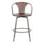 Tabouret de bar et de comptoir pivotant Cardella-888481988-888481987