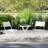 Round 2 - Person 50cm Long Bistro Set