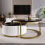 Table basse gigogne moderne avec tiroir 27,6 po Modern-1983107432