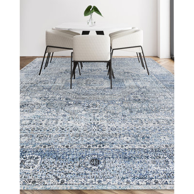 Riviera Viscose Oriental Indoor Rug