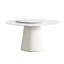 Table de salle à manger 59,05 po Modern White Stone-1037294934-1037294932