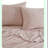 Cotton Bliss Queen Size Pink Knit Sheet