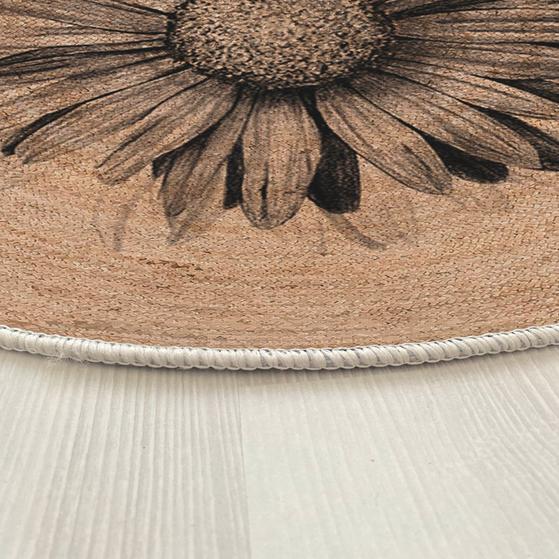 Round Noemi Area Rug, Round 140cm