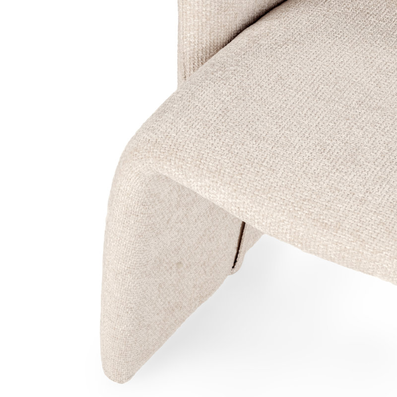 Halstead Upholstered Arm Chair, Natural