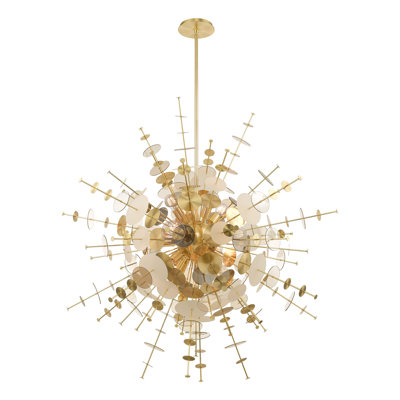 Lustre sphérique spoutnik 12 lumières Nichalaus