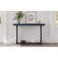 Console de style rustique vintage de 48 pouces avec table ouverte de style trex avec tablette ouverte et fabrication robuste pour le hall d'entrée et le salon-1097741440