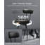 Swivel Upholstered Leather Bar Stool