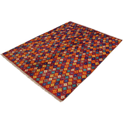 Laudalino Wool Geometric Indoor Rug