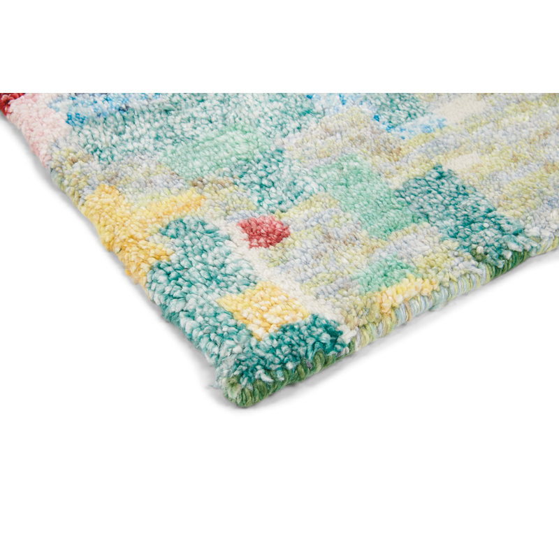 Yeti Abstract Area Rug, Rectangle 6'7" x 9'8"