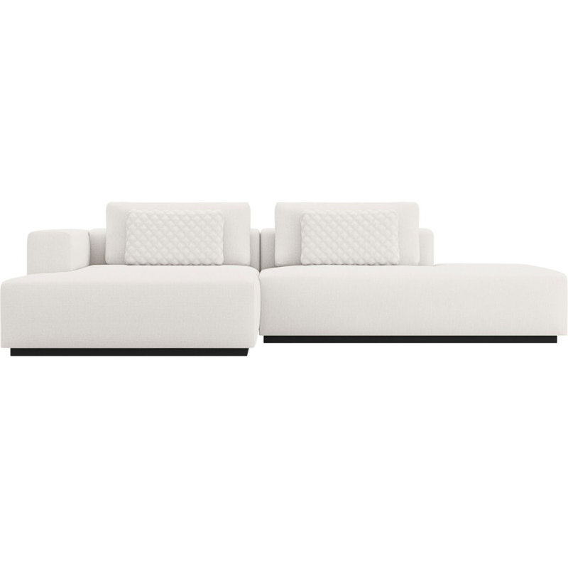 Spruce Modular Sectional, 31" H x 124" W x 72" D, Left Hand Facing
