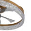 Kappa 48cm Crystal Ceiling Fan with LED Lights-2072790418