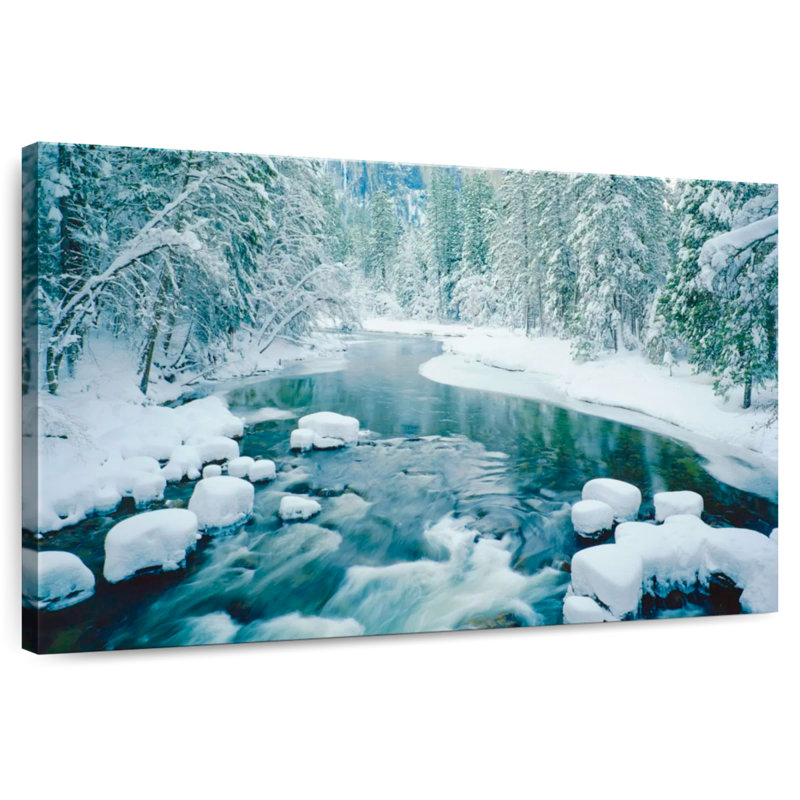 Alvord Winter Wonderland à Yosemite, H 32 po x l 48 po