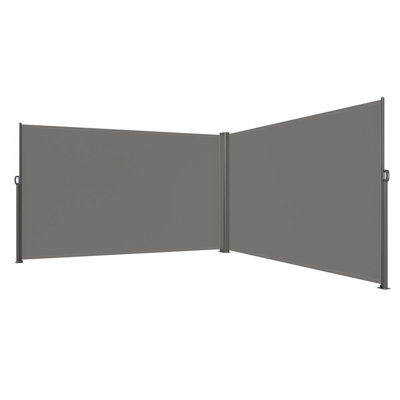 Manual Retraction Side Awning in Beige