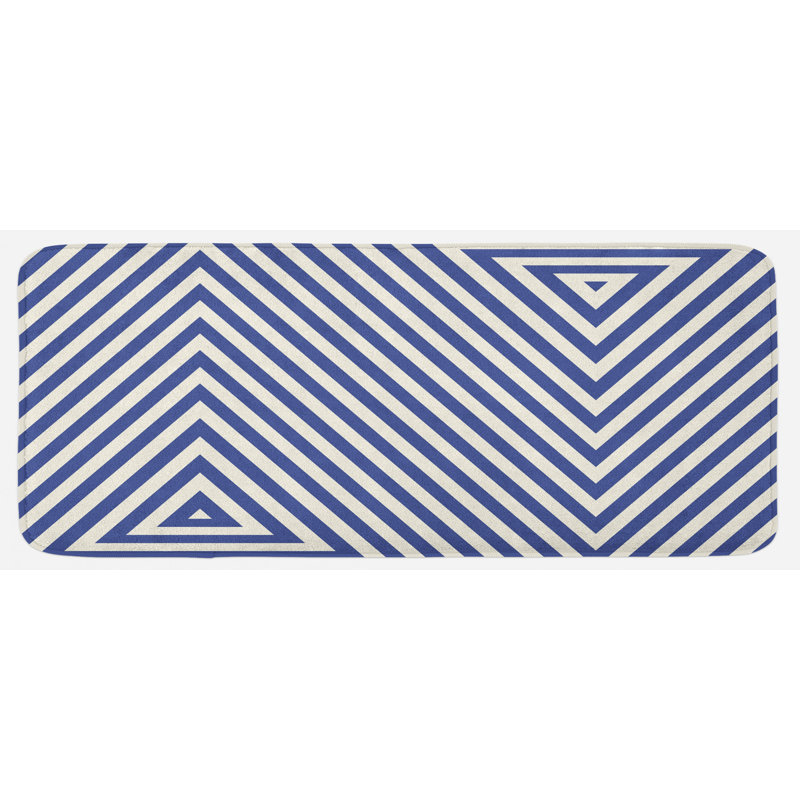 Modern & Contemporary Polyester Kitchen Mat