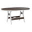 Berlin Gardens Harbor Regular With White Base 64″ Oblong Table-801988250-801988240