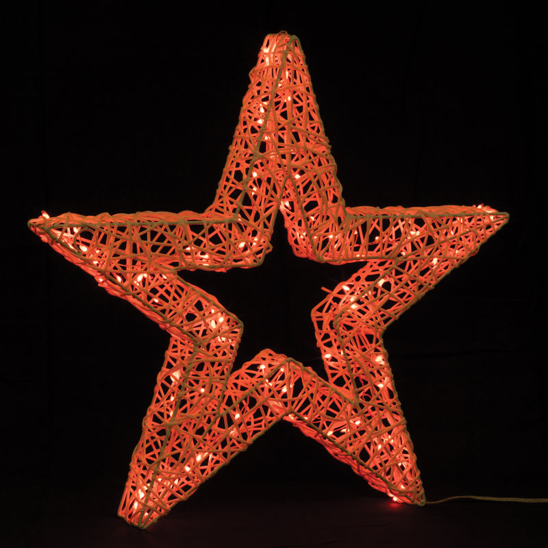 Multicolor LED Star 22.5"H