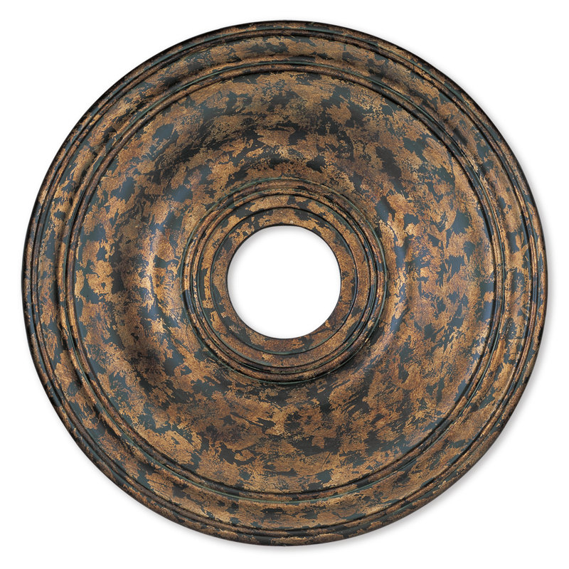 Ceiling Medallion, Venetian Golden Bronze