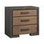Modern Veil Veil/Mist Two-Tone Soft Close Nightstand-1665749965
