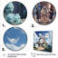 Princesse, château magique, rêves I - châteaux, art mural-1386384325-1386384346