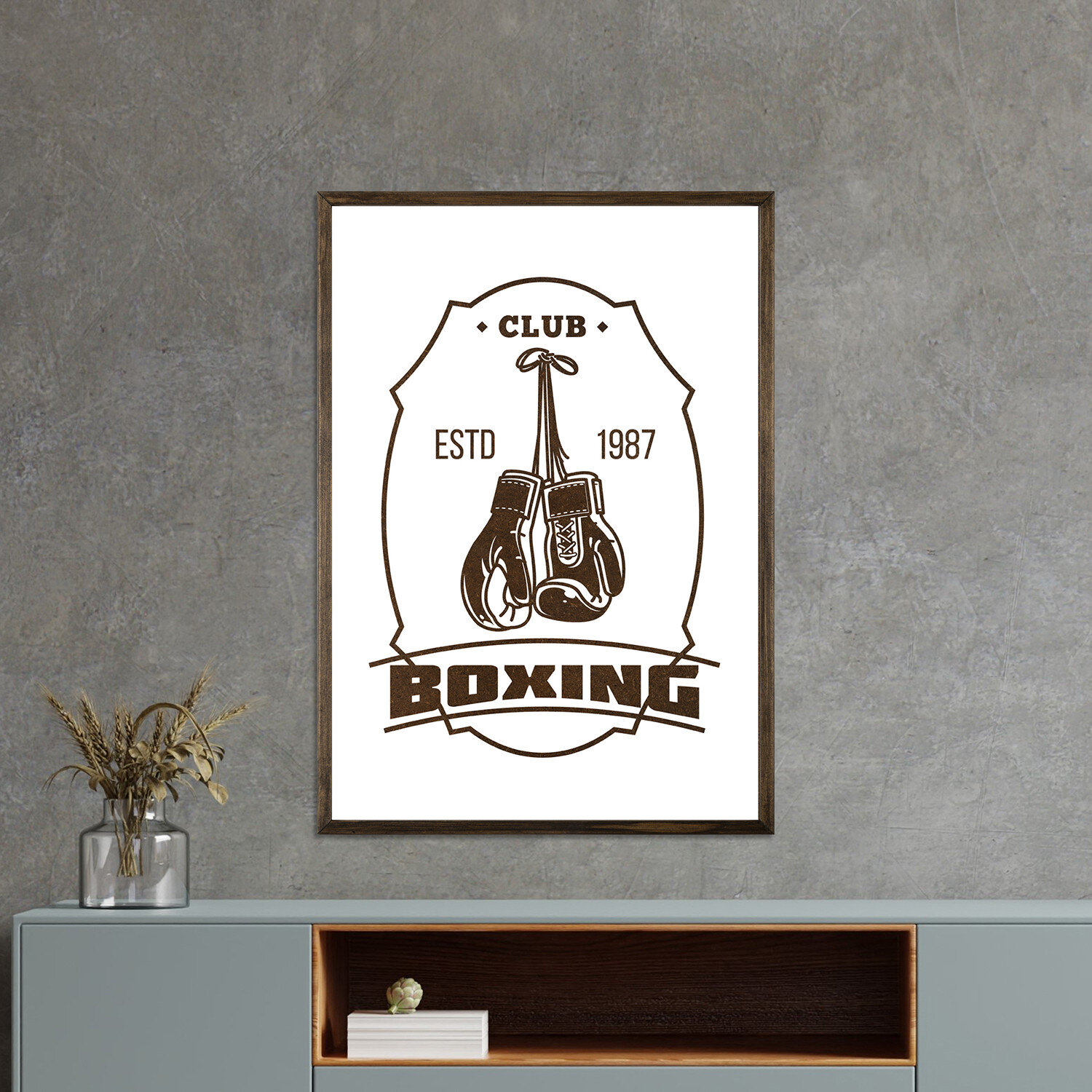 LV Boxing Canvas Print Wall Art by Alexandre Venancio