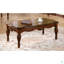Table basse moderne avec pieds tournés