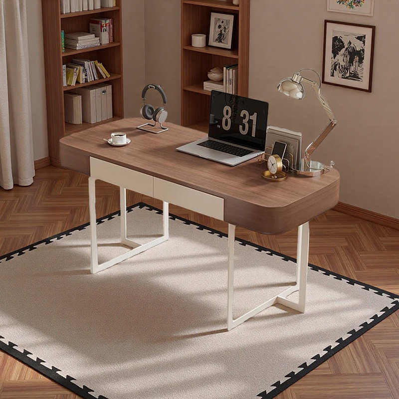 Distinctive and sophisticated desk, 29.52" H x 55.11" W x 23.62" D