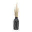 Vase en grès céramique motif géométrique noir 16 pouces Boho Home Office chambre salon décor.