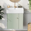 Meuble-lavabo flottant avec lavabo en céramique-833200111-833200108
