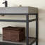 Meuble-lavabo simple l 60 po x P 22 po x H 33,9 po Funes-92697420-92697421-92697422